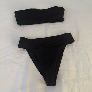 Black PacSun High Waisted Bikini